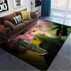 Name Custom Wicked Carpet Rug for Living Room Bedroom Home Sofa Decoration,Kids play Non-slip Floor Mat