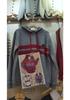 Women's Striped Color Block Knit Sweater: Hooded, Loose Fit, Versatile Autumn/Winter Top