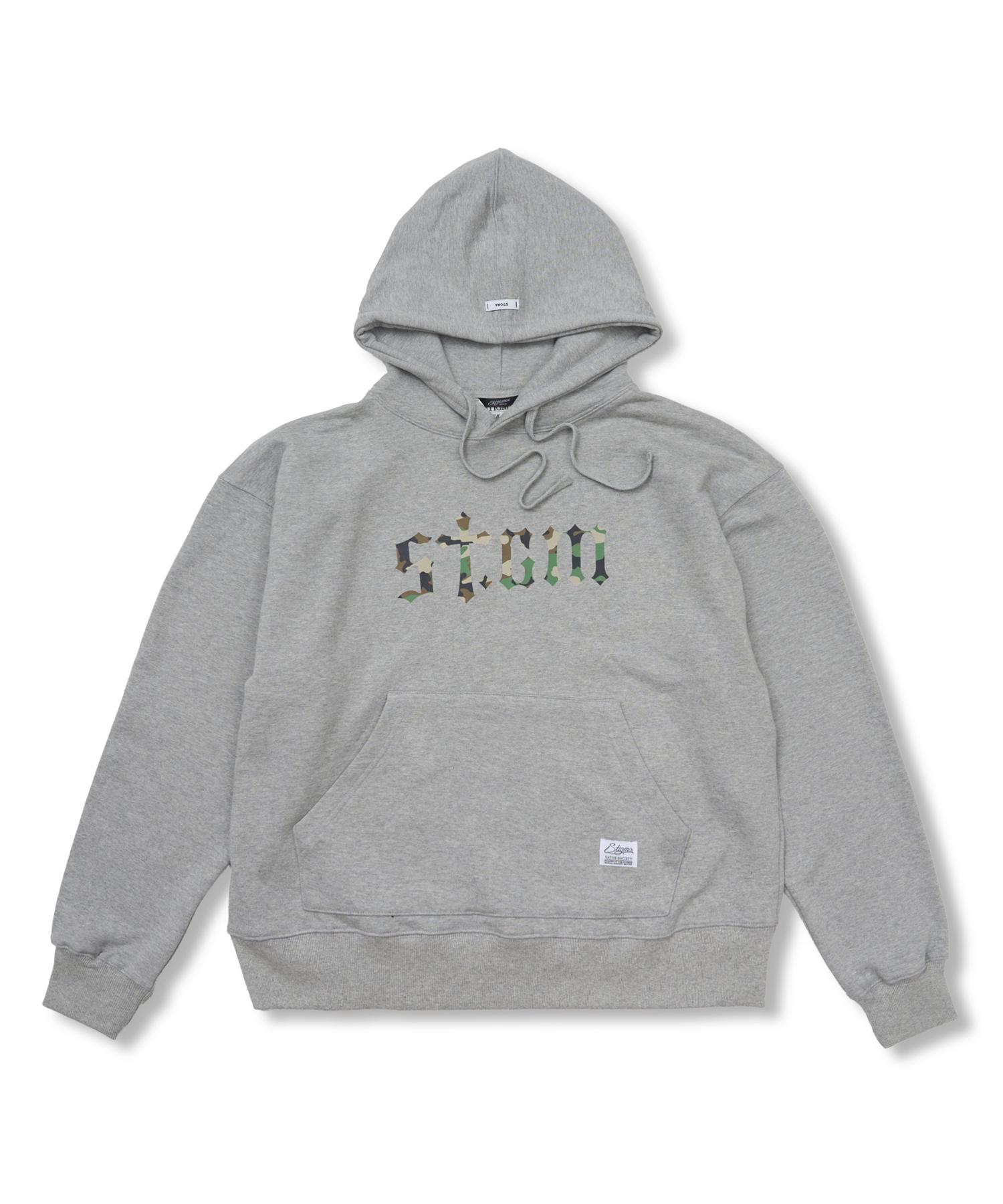 Stigma Camouflage Stgm Oversized Hoodie Melange Melange/M