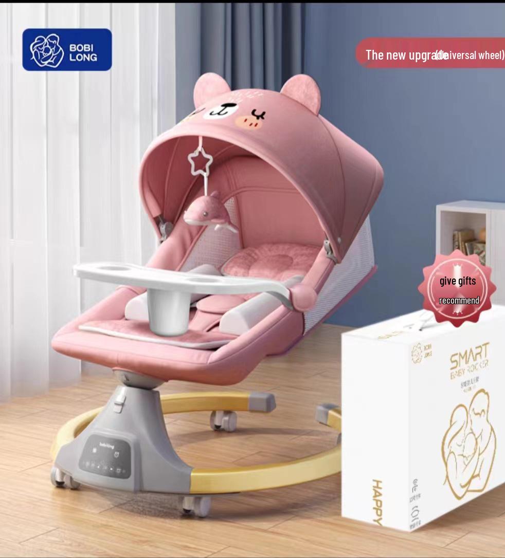 

Многофункциональное электрическое кресло-качалка для младенцев - Успокаивающая и комфортная колыбель для младенцев