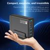 135W GaN Desktop Charger 3C+3A 6 Port Output 65W Single Type-C Port Charging Station for Phones Tablets