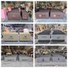 Wrought Iron & Stainless Steel Outdoor Flower Box Divider Fence for Courtyards and Commercial Spaces