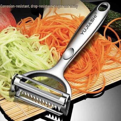 Zinc Alloy Multi-functional Peeler: Potato, Melon, Fruit Shredder & Grater Gadget