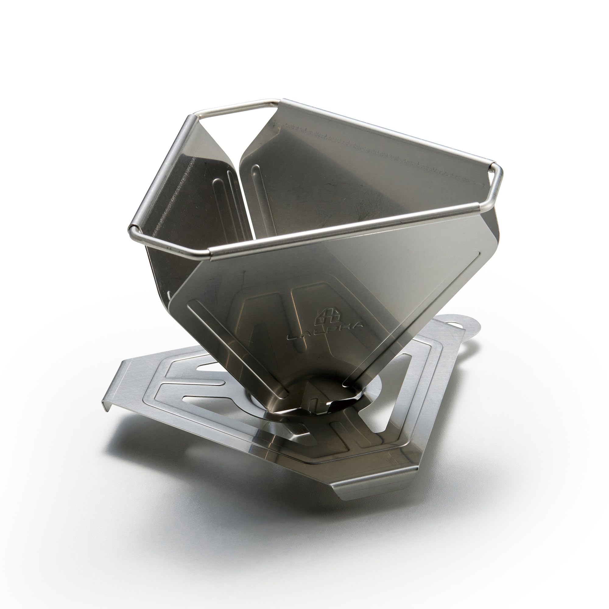 LALPHA Delta Dripper Coffee Portable for Outdoors and Camping CK-400, Foldable, Compact, Tsubame-Sanjo Dripper,