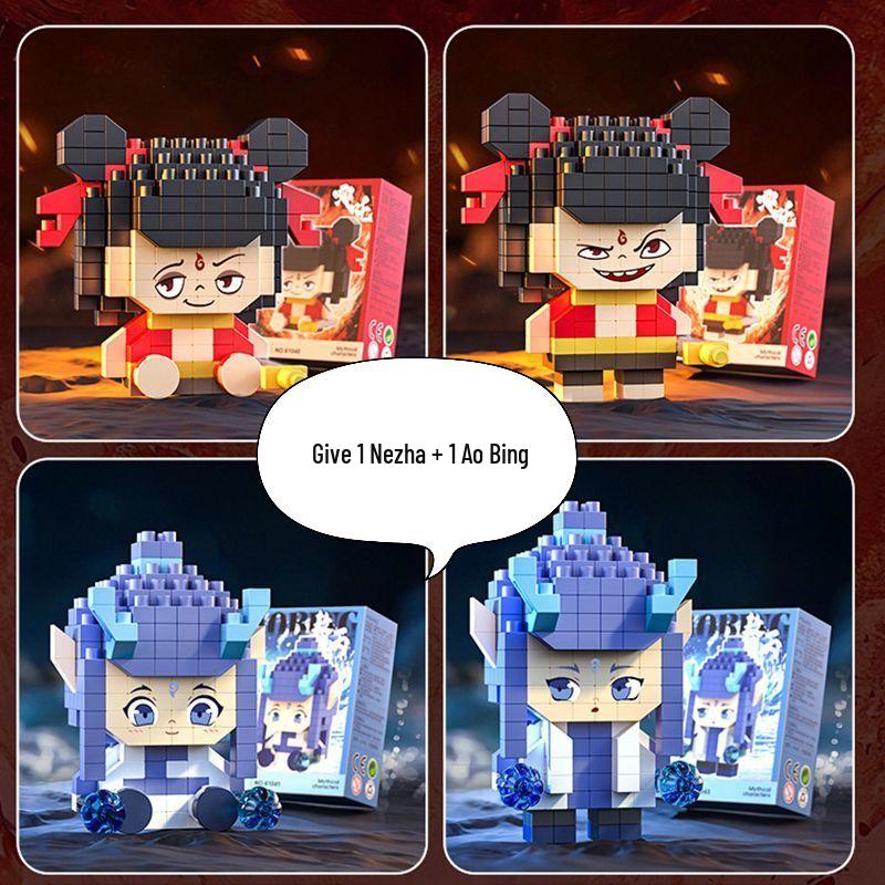 Nezha Model výletní lodi Titanic: Mikrostavební bloky s vysokou obtížností, kompatibilní s Lego