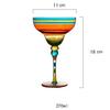 Handmade Colored Drawing Cocktail Cup Europe Goblet Cup Champagne Cup Wine Glasses Bar Party Home Drink Ware Wedding Gifts