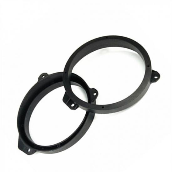 2Pcs 6.5" Front Door Speaker Spacer Adapter for Subaru Forester Stop Resonance