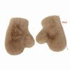 New Soft Winter Warm Gloves Warm Fleece Driving Mittens Full Finger Skiing Gloves Autumn and Winter