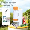 Kids' Portable Microscope Kit: Science Education Toy for Primary School Experiments