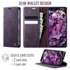 Retro Leather Phone Case for IPhone 17E 16E Air 17 16 15 Plus 14 13 12 11 Pro Max Magnetic Flip Wallet with Card Holder Cover