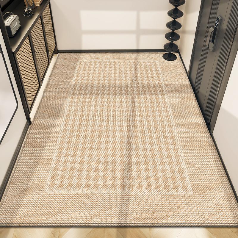 The New Entry Door Mat Dust Scraping Sand Mat Simple Entry Wear-resistant Carpet Non-slip Entrance Mat