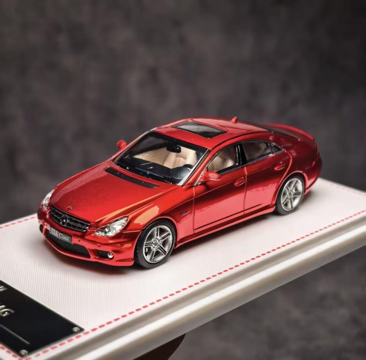 

Новое в наличии Fh 1:64 Mercedes-Benz Cls 63 Amg Mk1 C219 Литой Миниатюрный Металлический Ограниченная Серия Украшения Mercedes Индивидуальные Игрушки Игрушка для Ребенка красный