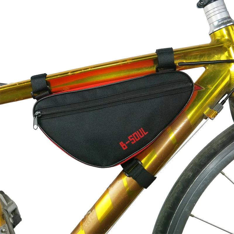 Fahrrad Rahmen Tasche Vorderrohr Fahrrad Dreieck Aufbewahrung-Pack Hülle Zubehör Reiten Halter Tasche