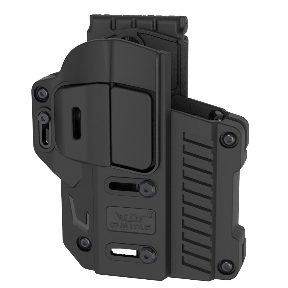 Universal Holster for 200+ Popular Full Size, Compact, Subcompact, and Semi-Automatic Pistols OWB Tactical Holster Belt Clip Car