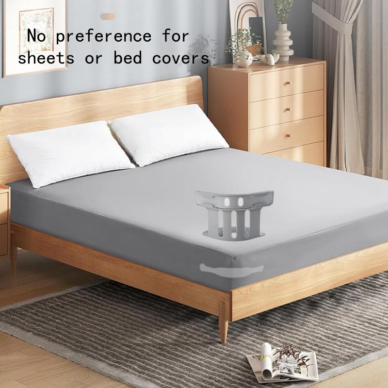 

Set of 4 Invisible Mattress Sheet Fasteners, Safe Ties/Straps Compatible with for All Bed Sizes, Easy to Install, Durable 4 items