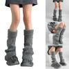 Winter Warme Gaten Beenwarmers voor Vrouwen Meisjes Lolitas Voetbedekking Sokken Gothic Harajuku Beenbedekking Middelhoge Sokken Cadeaus