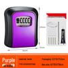 Wall-Mounted Anti-Theft Key Lock Box for Homes and Construction Sites