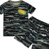 Kinder Schnelltrocknendes Camouflage Kurzarm Set