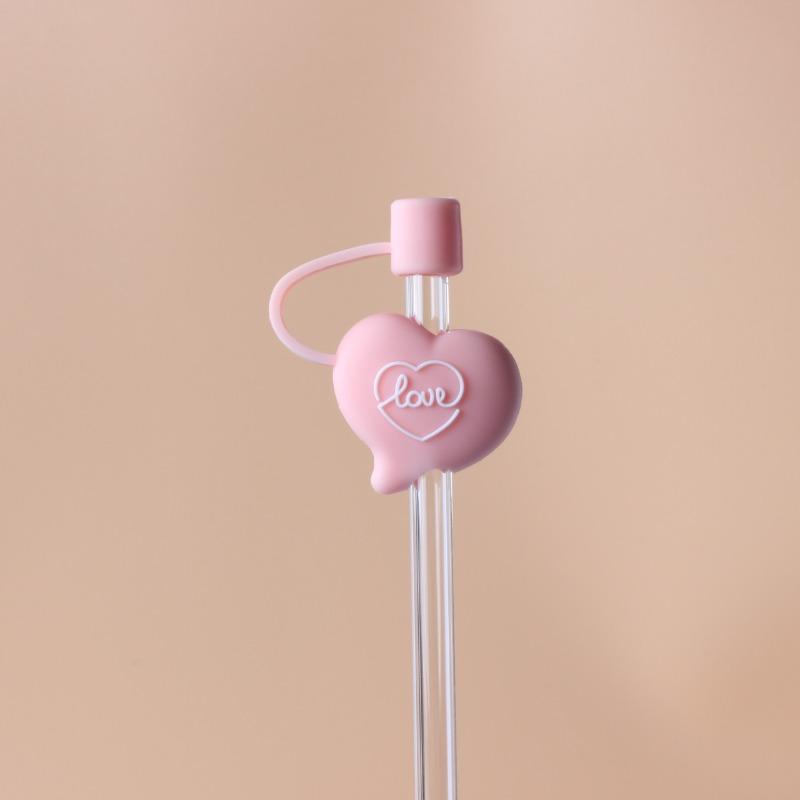 Pen Cap, Cute Girl, 8mm Inner Diameter, Protective Dust Cover, Cute Straw Cap, Straw Cover, Cartoon