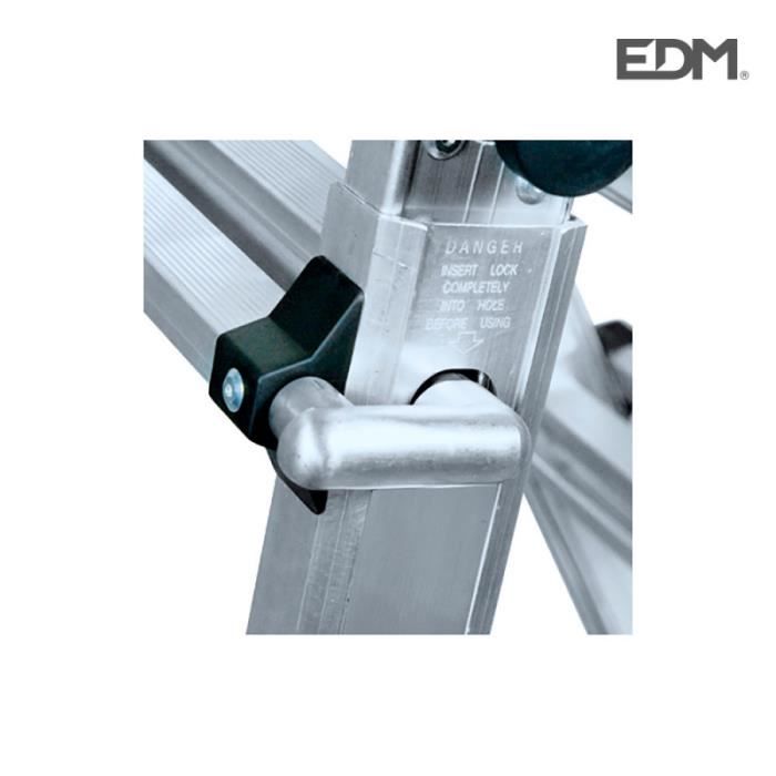 Multifunction Telescopic Ladder 2x4+4 Steps En131-4 Edm