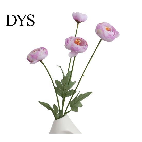 Indoor Decorative Silk Flowers Artificial Camellia Flowers, Flexible Stems Fake for Home High Density Fabric Flower Petals Living Room Decor