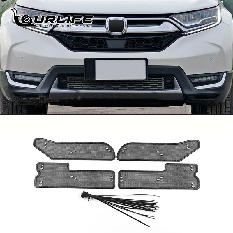 

Автомобильная сетка для защиты от насекомых из нержавеющей стали, передняя решетка, сетка, вставка, сетка для Honda CRV 2017 2018/ 2017- CRV A