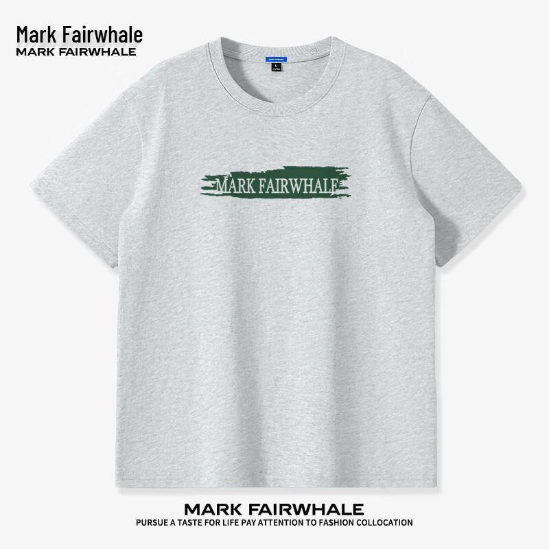 Mark Fairwhale Men's Pure Cotton Loose Fit Short Sleeve T-Shirt