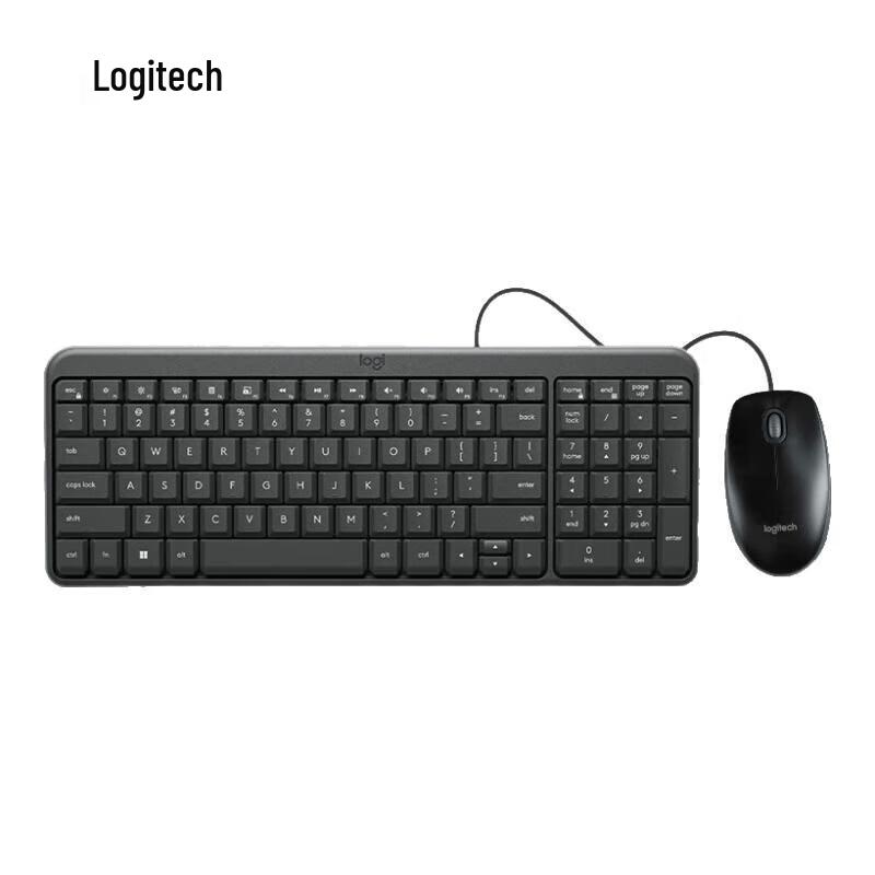 Logitech K106 Wired Keyboard Combo