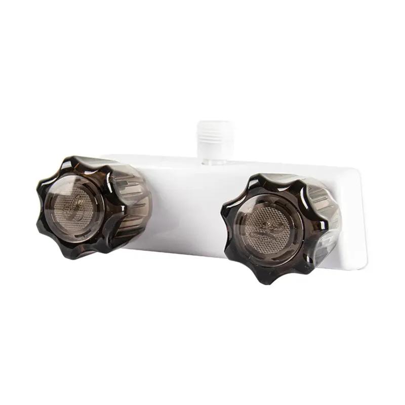 RV Motorhome Shower Faucet Valve Diverter W/ Dual Knob For Travel Trailer Camper 2024 Hot Sale Brand New And High Quality