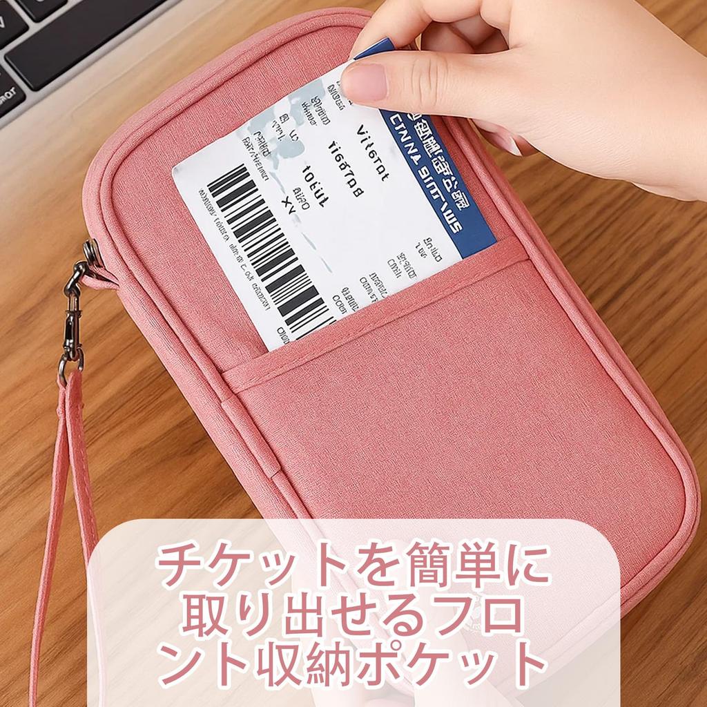 Passport Travel Security Oxford Large Perfect for and the Gym [ZTFT] Anti-Skimming Case, Pouch, Lightweight, Material, Capacity, Water-Resistant,