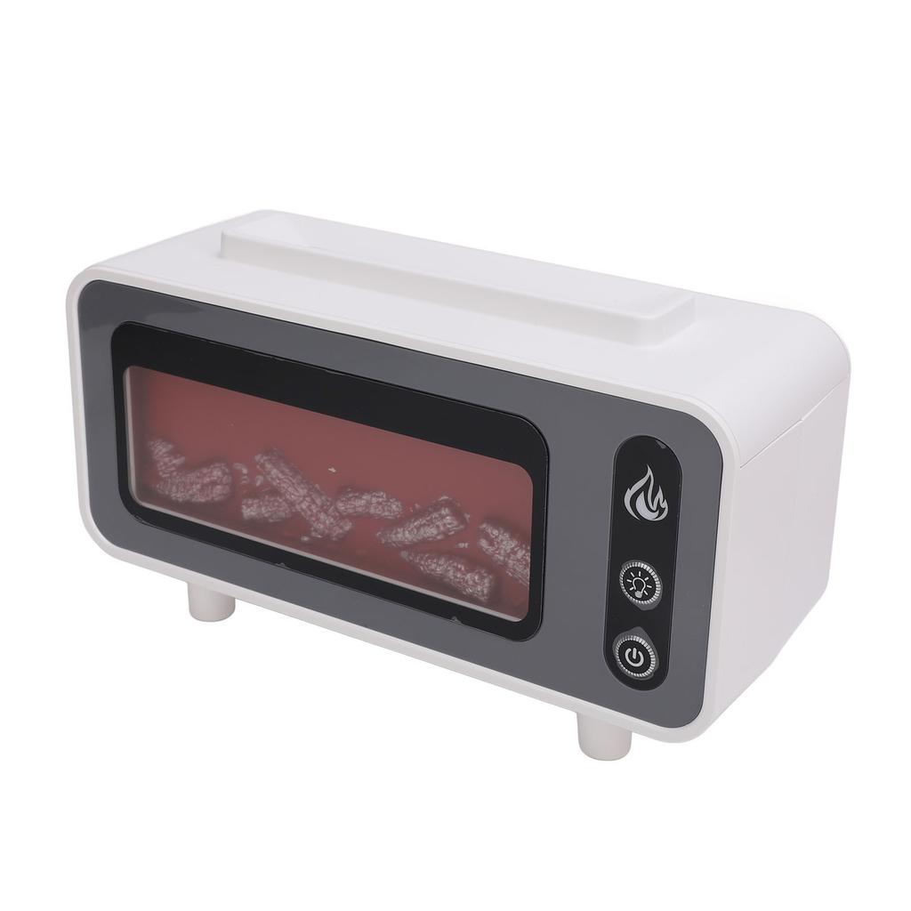 Fireplace   Diffuser Vintage Flame Essential Oil USB Humidifier 200ml for  a Home  