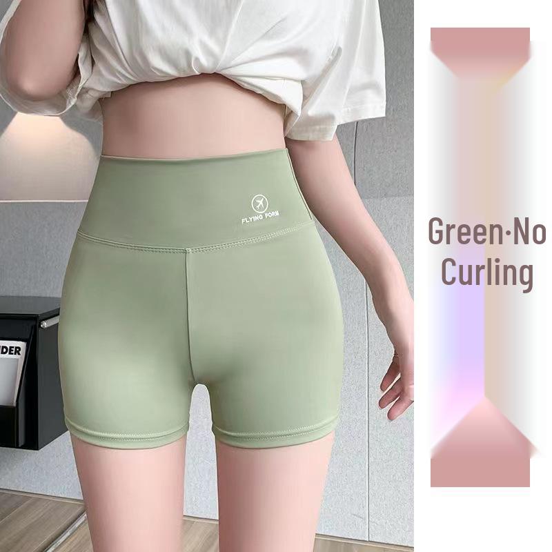 

Women s Shark Summer Three-Quarter Anti-Exposure Ice Silk Safety Shorts - Butt Lifting Large Size Base Layer L (100-125 cm)
