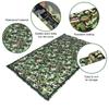 PE-Notfallschlafsack, Camouflage, wasserdicht, tragbar, Survival, 120 x 200 cm, Schlafsack für Outdoor-Camping, Wandern, Abenteuer