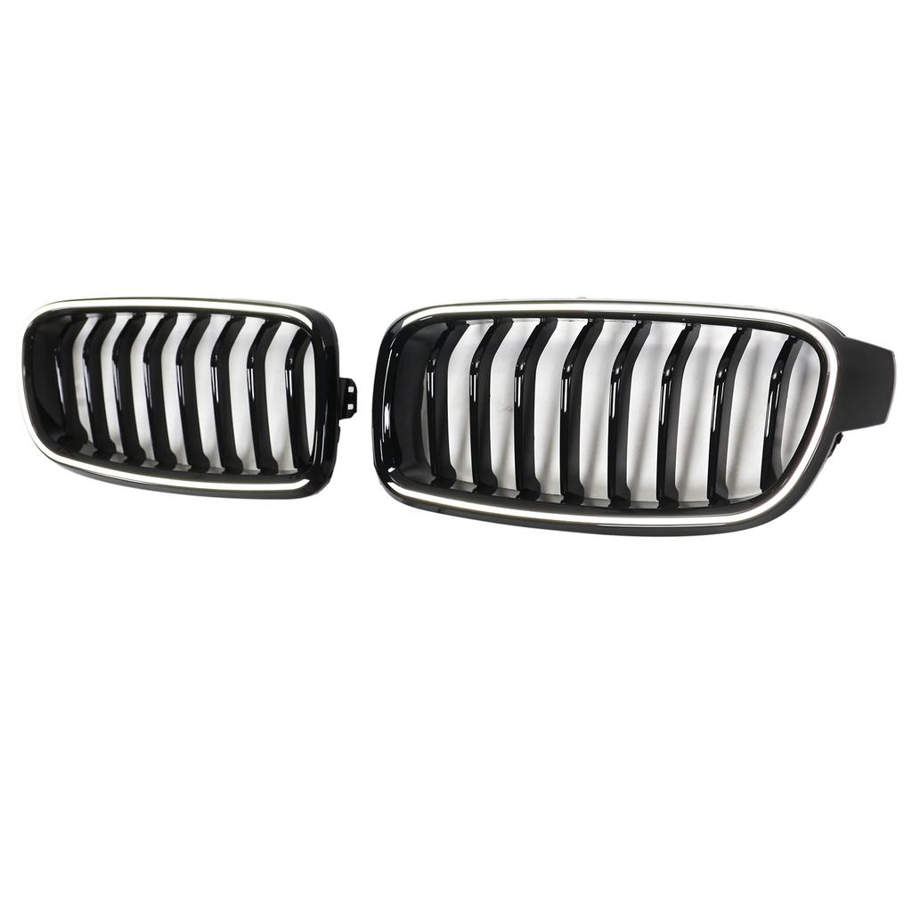 Glänzende Schwarze Frontniere Grill Passend für BMW 3er F30 F31 F35 2012-2019