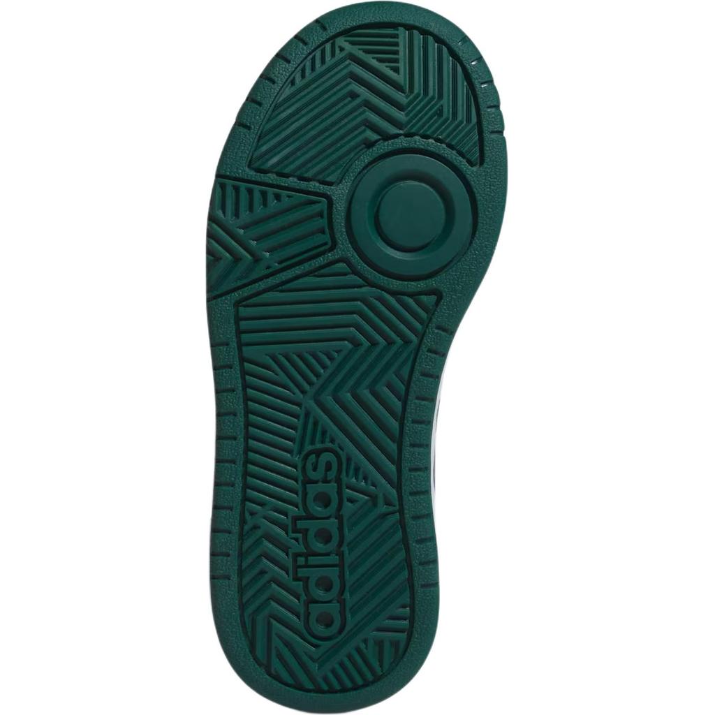 New Adidas HOOPS Anti Slip Wear Resistant Low Top Children's Basketball Shoes White Kids' IH8012