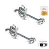 BDP721-1 2 Pieces Front Left AND Right Door Hinge Stop Check Strap Limiter for Vauxhall Opel Corsa C X01 Combo C Tigra B TwinTop 160256