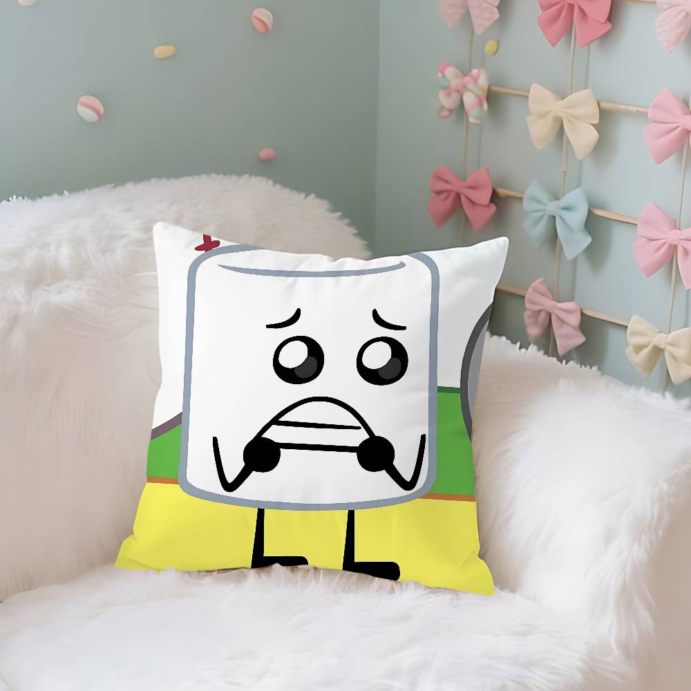Funny AInanimate InsanityS Case Plush Fabric Soft Pillowcase Double Sided Print Cushion Cover Household Gifts
