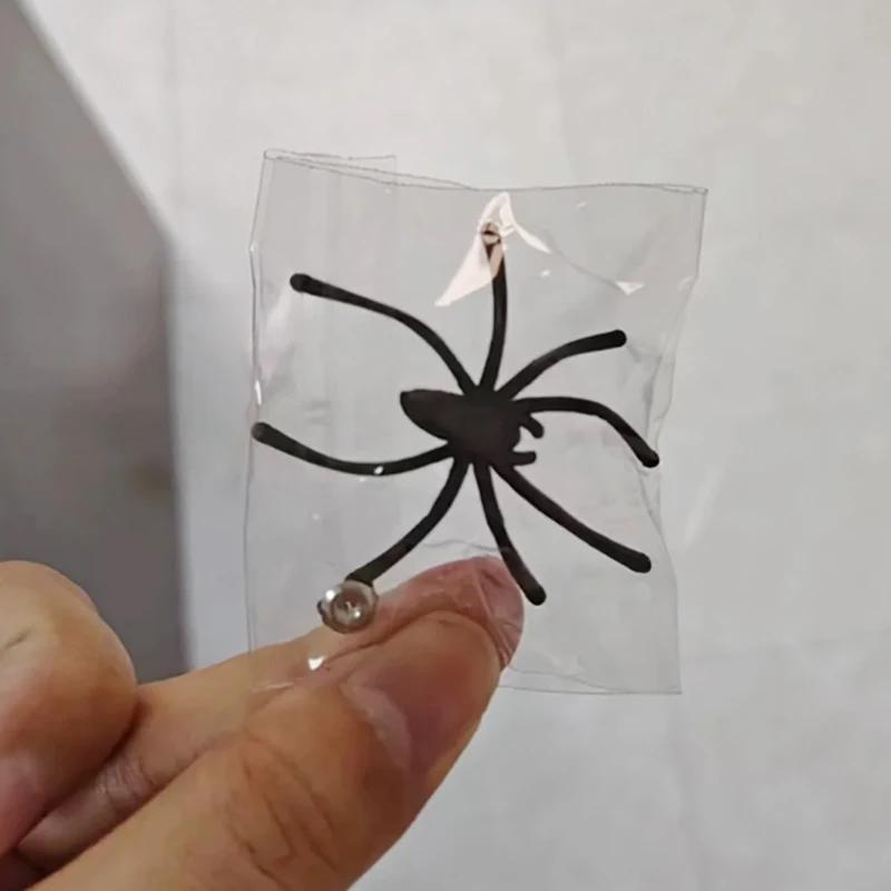 Halloween MUST-HAVE! Giant 3D Spider Ear Studs - Punk Goth Alternative Statement Jewelry for Men & Women Everyday Bold Look