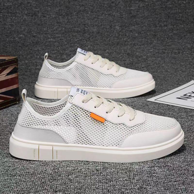 Autumn Breathable Men's Shoes 2025 New Little White Shoes Winter Trend Versatile Men's Leisure Sports Dad Trendy Shoes