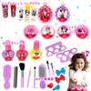 Makeup makeup cosmetic carry bag [MinnieMouse] [With stickers] bag, set, trapezoid, border,