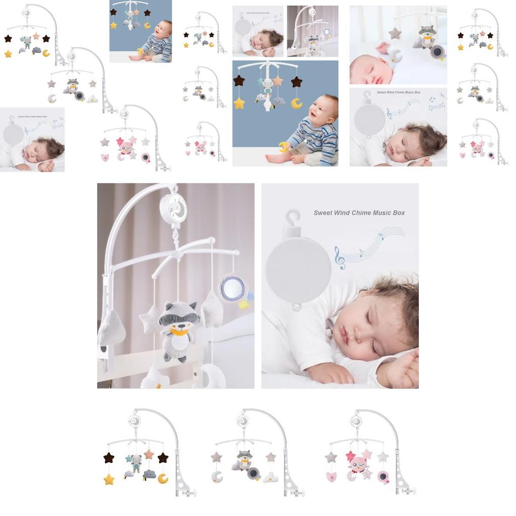 Baby Bed Bell Toy Rotating Musical Crib Rattle For 0-1 Year Olds No Battery Required China Manufacturer