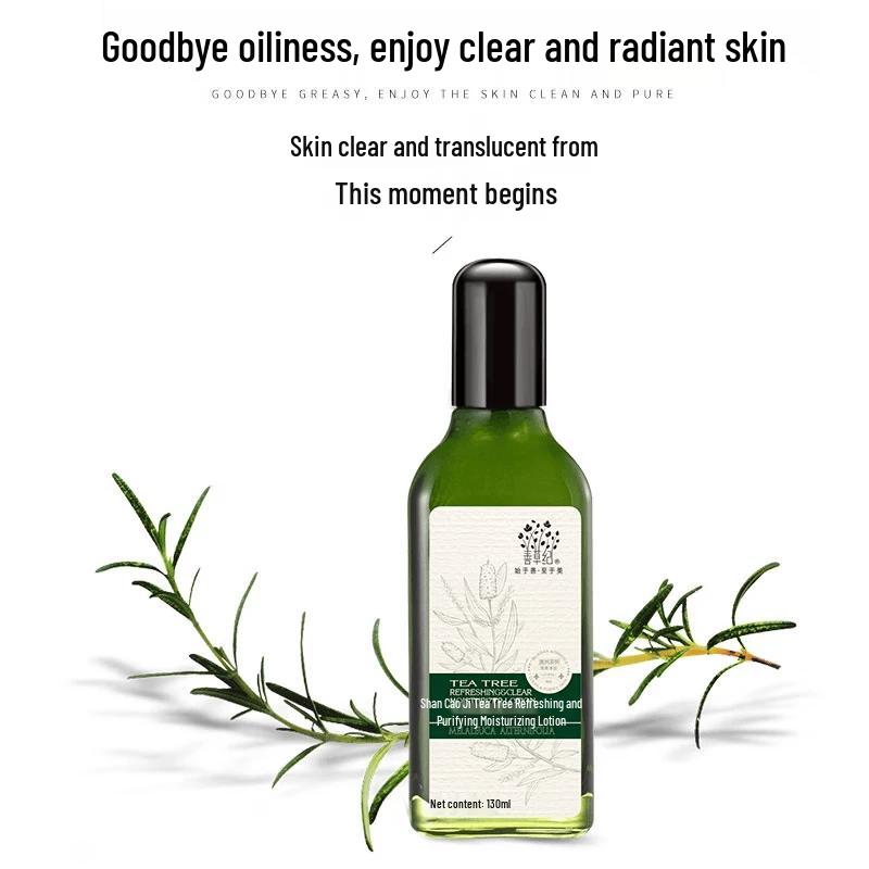 Shancaoji Tea Tree Oil Control Acne Repair Emulsion