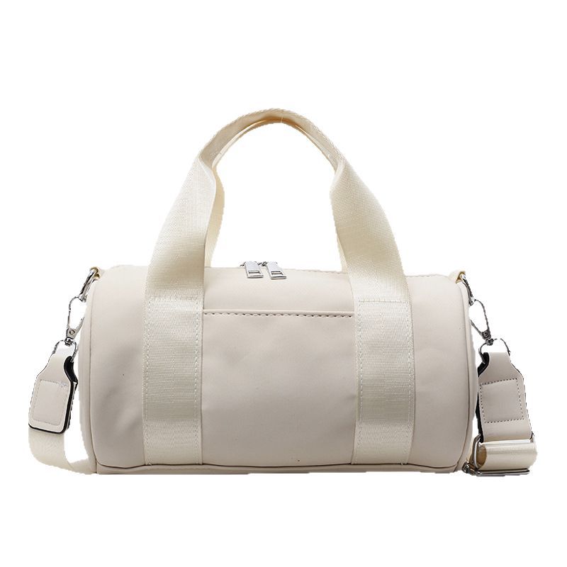 2025 New Versatile Fashion Large Capacity Casual Hand Pillow Bag Travel Crossbody Shoulder Bag Simple Cylinder Bag