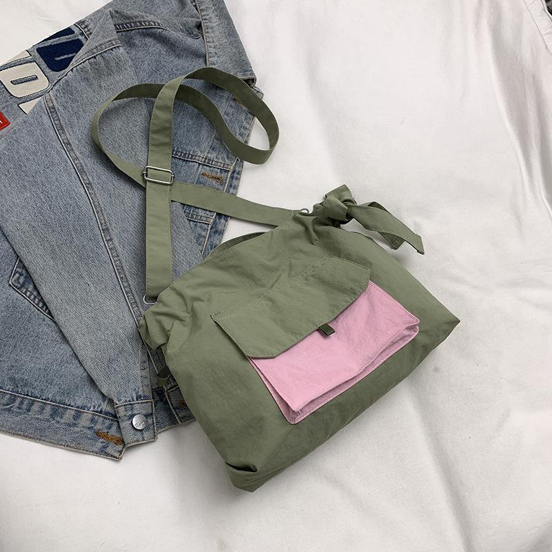 Korean Large-capacity Casual Backpack 2025 New Niche Design Tote Bag Student School Bag Crossbody Bag