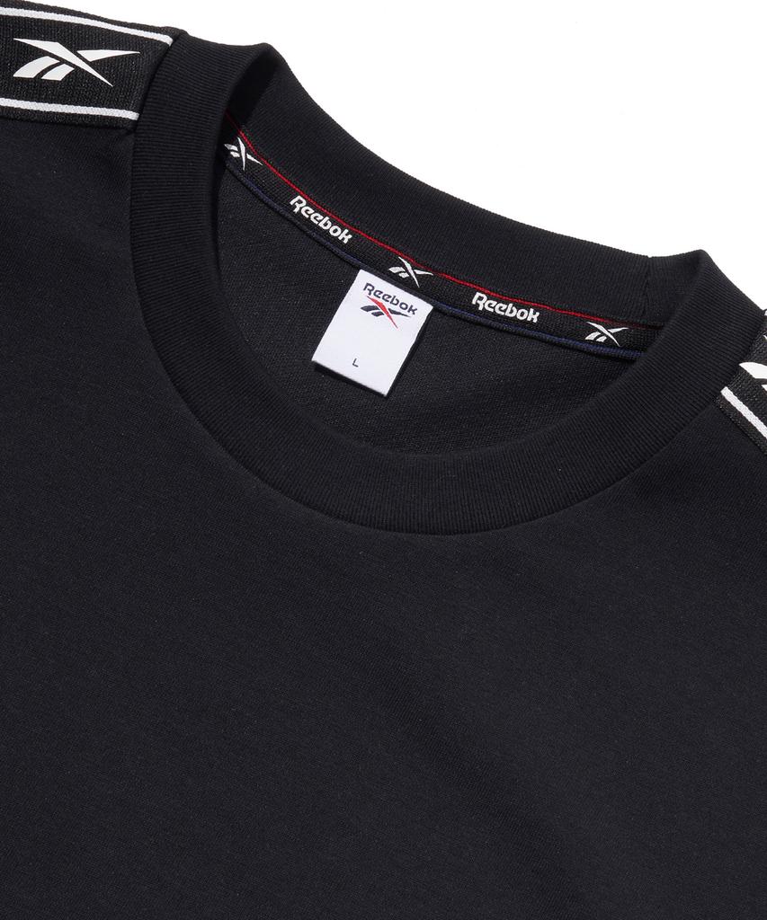 Reebok Vector Ringer T-Shirt - Black