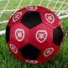 TAGLIA 5 Pallone da Calcio Heart of Midlothian FC Colorato Per Tutte le Età Cucito a Macchina PVC Pronto per la Competizione Resistente Alto Rimbalzo