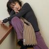 Lucky Pleats Knit M Stripe (ALL)
