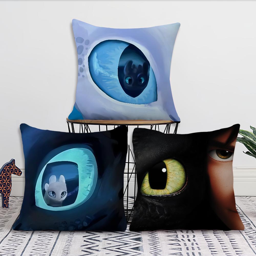 How to T-Train Your D-Dragon cushion cover Decoration Room Shop Car Home Office Coffee Pillow Sofa Printing Nordic Simplicity