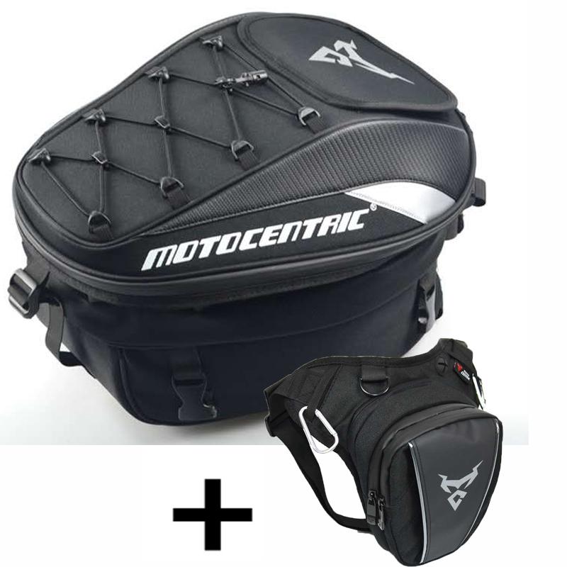 MOTOCENTRIC Waterproof Motorcycle Helmet Bag 37L 30L High Capacity Multi-functional Shoulder Waist Bag Luggage Moto Equipment