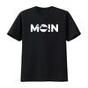 Unisexs Moin Seagull Hamburg Nordic North Dialect Good Morning Fun T Shirt Vintage Fashion Soft Stylish Comfortable Casual